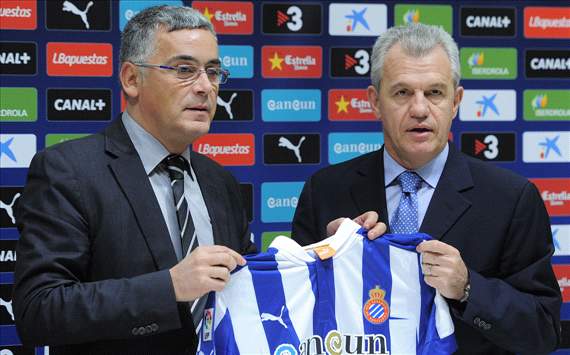 Javier Aguirre, presentado en Espanyol (Getty)