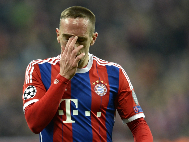 Ribery in Bayern squad for Gladbach clash