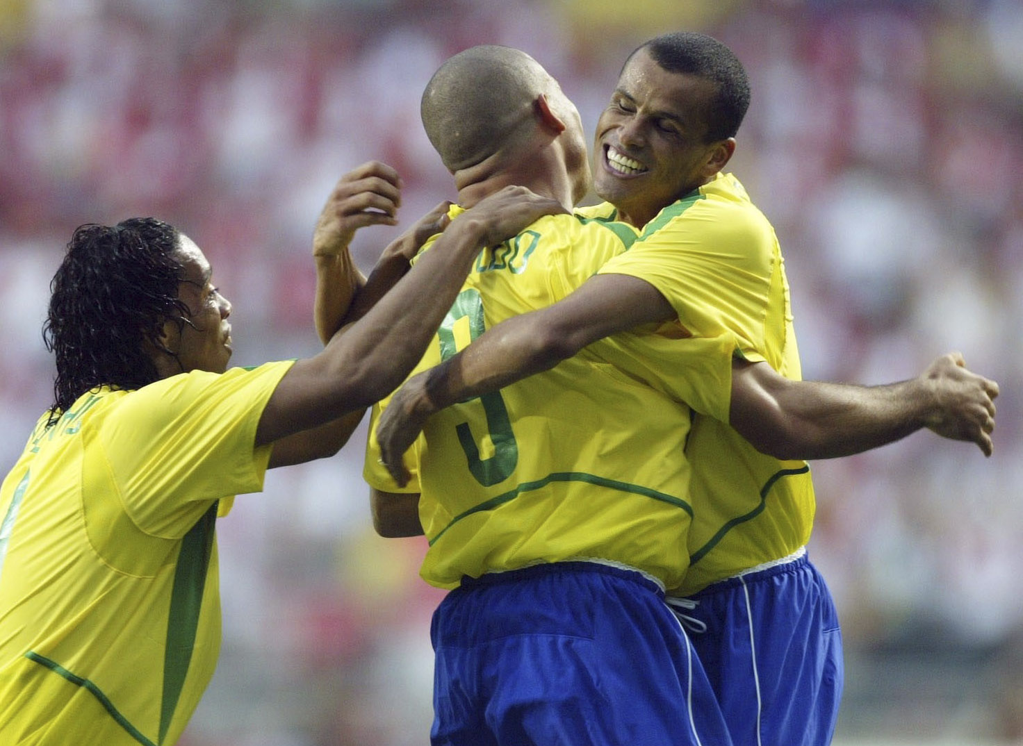 ronaldinho, rivaldo, ronaldo