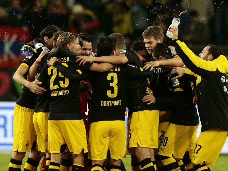 Dortmund deserved dramatic win at Wolfsburg - Tuchel
