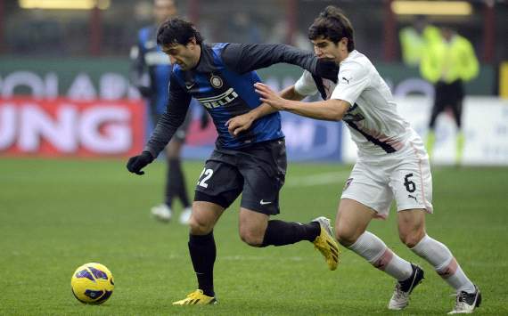 Diego Milito, Ezequiel Munoz - Inter-Palermo