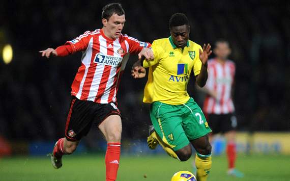 EPL, Norwich City v Sunderland, Craig Gardner