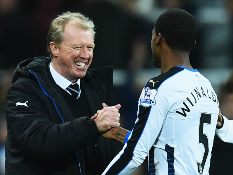 Wijnaldum: McClaren the best Newcastle can get right now