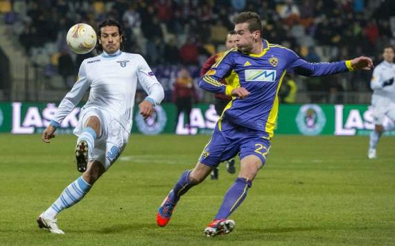 Nejc Potokar e Sergio Floccari - Maribor-Lazio