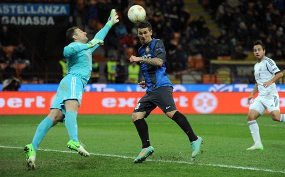 Il secondo goal di Marko Livaja in Inter-Neftchi