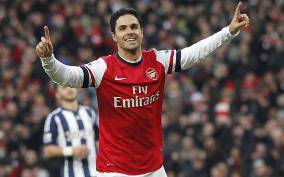 EPL; Mikel Arteta; Arsenal Vs West Bromwich Albion