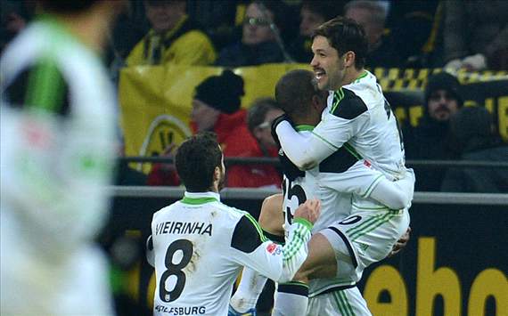 Diego Ribas - Borussia Dortmund vs Wolfsburg