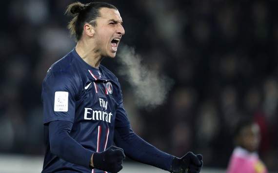 Ligue 1 : Zlatan Ibrahimovic (Paris SG vs Evian TG)