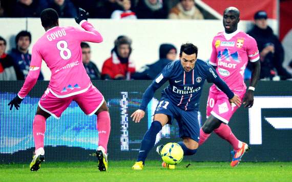 Ezequiel Lavezzi / PSG - Evian