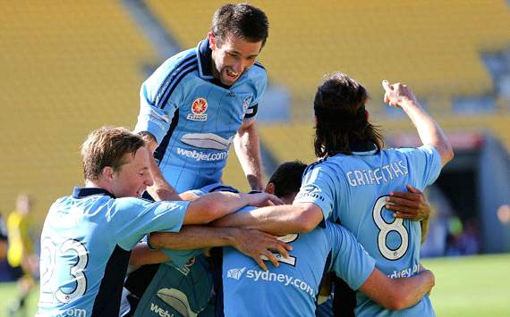 A-League - Sydney - celebrate