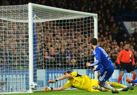 STATS: Hazard level with Man Utd flop