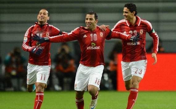 CWC Sanfrecce - Al Ahly - Al Ahly celebrates