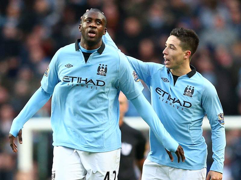 nasri inconsistency frustrates manchester city boss mancini