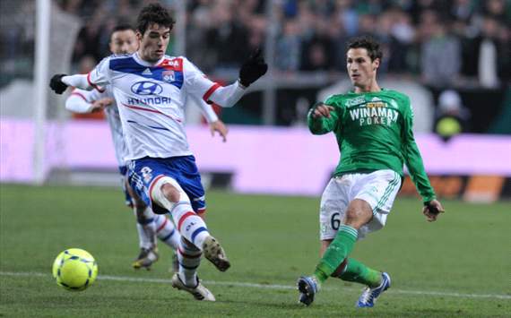 Jeremy Clement (saint etienne) vs Yoann Gourcuff (lyon)