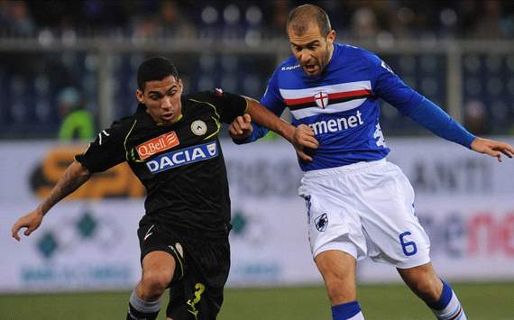 allan (U), Maresca (S) - Sampdoria-Udinese - Serie A
