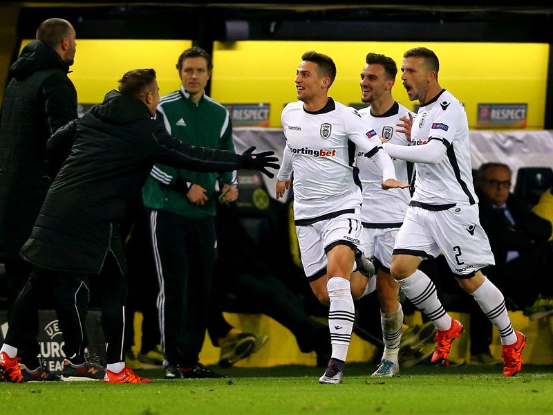 Borussia Dortmund 0-1 PAOK: Mak continues fine form to down Germans