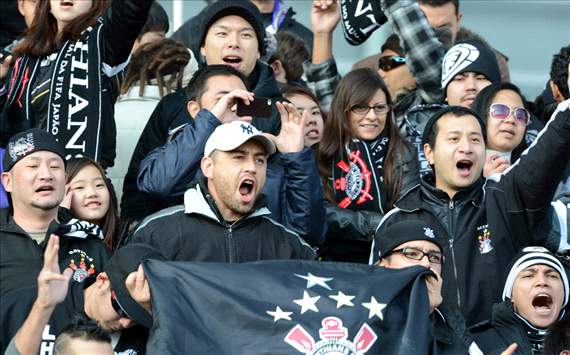 Corinthians fans - Club World Cup 2012