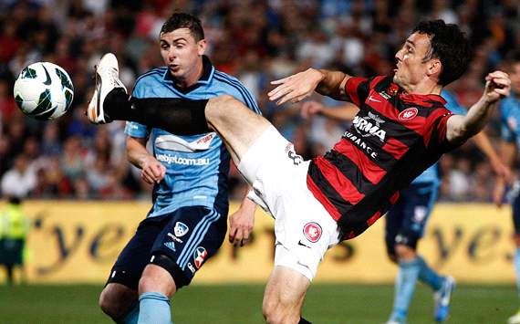 Sebastian Ryall - Sydney FC - Mark Bridge - Western Sydney Wanderers