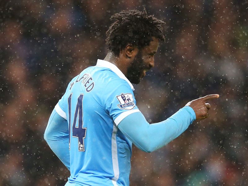 Bony hits out at Pellegrini after being dropped for Arsenal clash