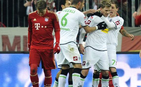 Gladbach jubelt in der Allianz-Arena