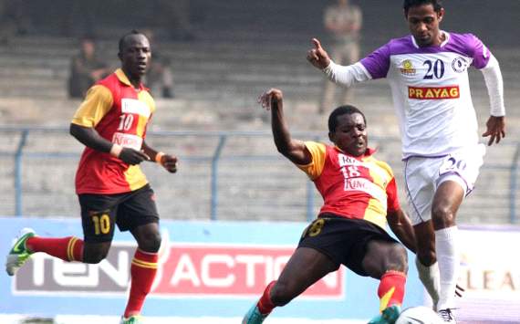 Edeh Chidi, Penn Orji, Kottayil Asif, East Bengal vs Prayag United, I-League