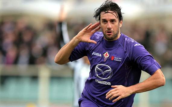 Luca Toni - Fiorentina-Siena - Serie A