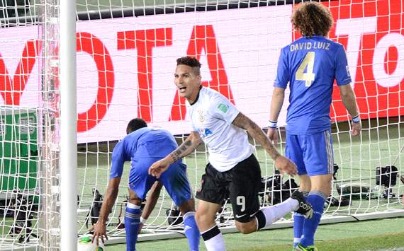 Club World Cup:Corinthians vs Chelsea,Paolo Guerrero