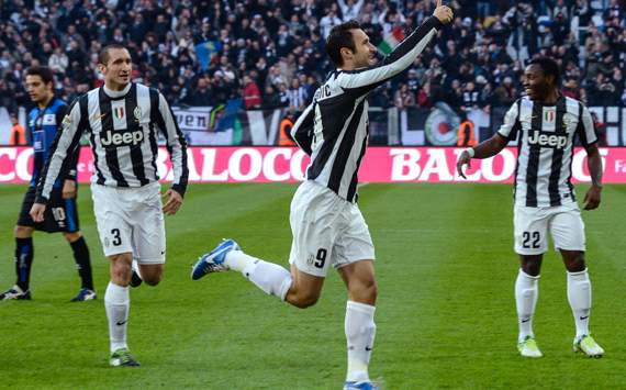 Mirko Vucinic - Juventus-Atalanta - Serie A