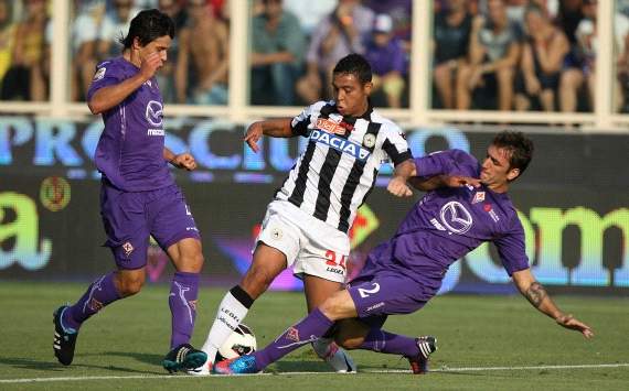 Luis Fernando Muriel durante Udinese-Fiorentina