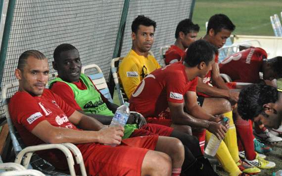 Roberto Silva, Henry Antchouet, Churchill Brothers SC
