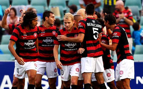 Wanderers' celebration