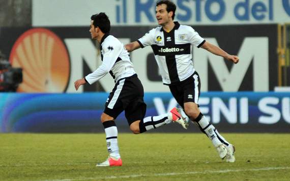Nicola Sansone - Bologna-Parma - Serie A