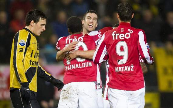 NAC - PSV, Georginio Wijnaldum & Kevin Strootman