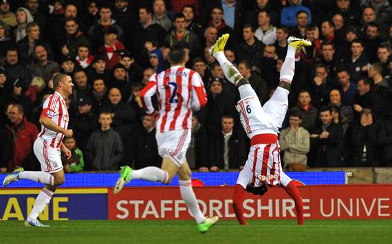 EPL, Stoke City v Liverpool, Kenwyne Jones