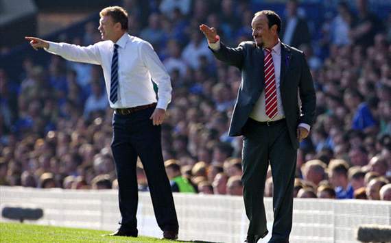 Rafael+Benitez+David+Moyes