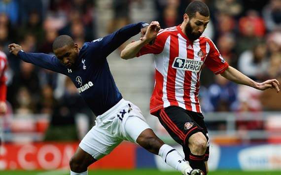 EPL; Jermaine Defo; Carlos Cuellar; Sunderland v Tottenham Hotspur
