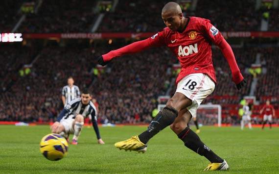 EPL; Ashley Young; Manchester United Vs West Bromwich Albion