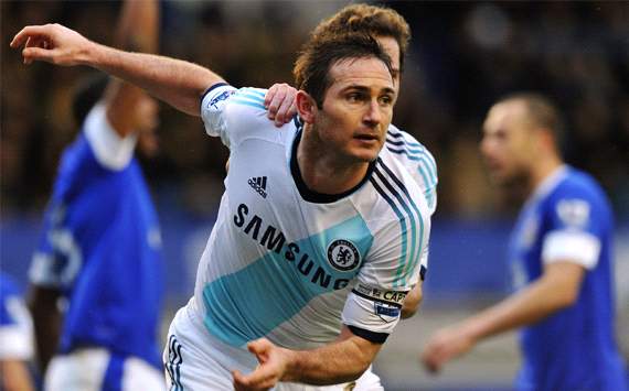 Frank Lampard, Chelsea, Everton, Premier League