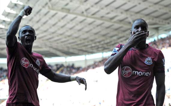 Papiss Cisse, Demba ba - newcatle