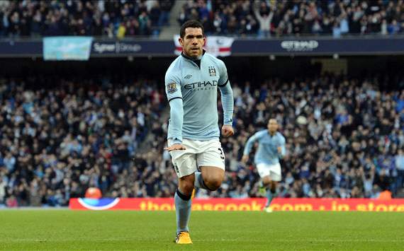 Tevez - Manchester City - Watford