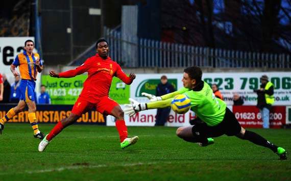 FA Cup; Daniel Sturridge; Alan Marriott; Mansfield Town v Liverpool