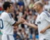 Luis Figo and Zinedine Zidane