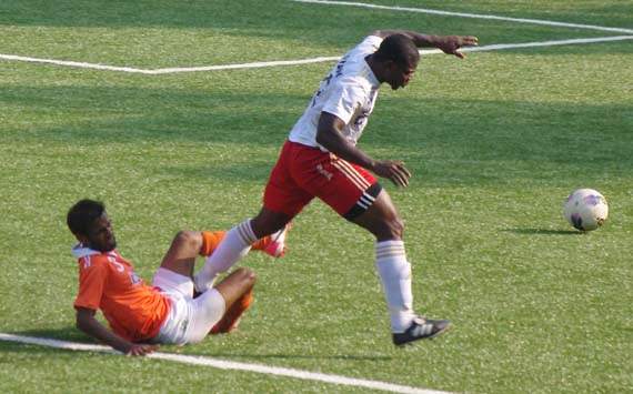 Mathew Gonsalves, Friday Gbeneme, Sporting Clube de Goa vs Shillong Lajong FC, I-League