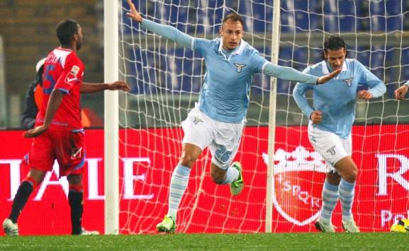 Radu in goal in Lazio-Catania (Getty Images)