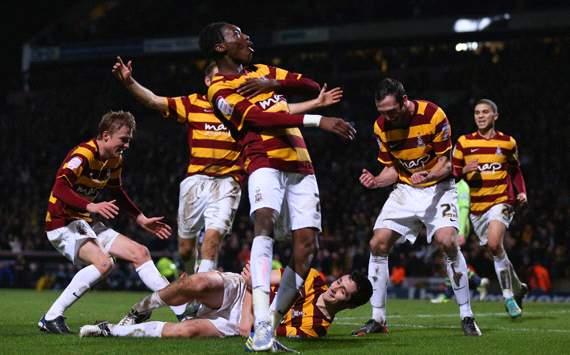 Capital One Cup Semi-Final, Bradford City v Aston Villa, Carl McHugh