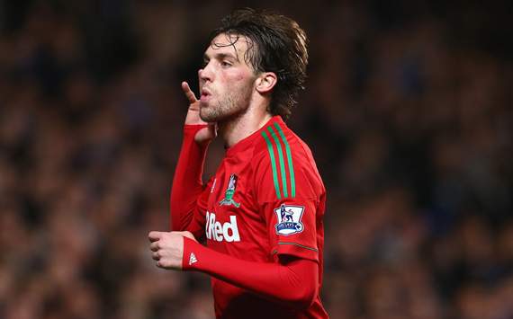 Chelsea vs Swansea City - Capital One, Michu