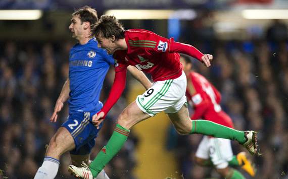 Capital One Cup, Chelsea v Swansea City, Miguel Michu