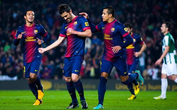 Barcelona-Córdoba, Copa del Rey