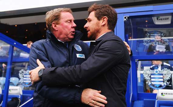 EPL: Harry Redknapp - Andre Villas-Boas, QPR v Tottenham