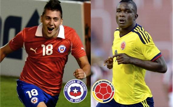 Chile vs Colombia Sub-20